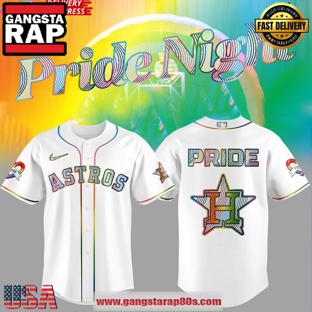 Houston Astros LGBTQ Pride Night 2025 Collection Baseball Jersey Shirt Houston Astros LGBTQ Pride Night 2025 Collection Baseball Jersey Shirt