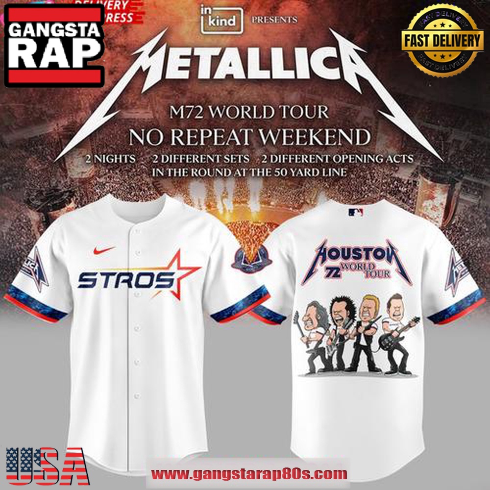 Houston Astros x Metallica 2025 Limited Edition Baseball Jersey Shirt Houston Astros x Metallica 2025 Limited Edition Baseball Jersey Shirt