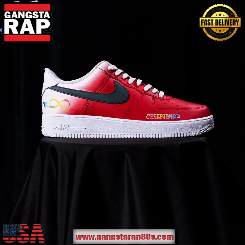 Houston Rockets x To The Max Autism Acceptance 2025 Limited Edition Air Force 1 Running Sneakers Shoes Houston Rockets x To The Max Autism Acceptance 2025 Limited Edition Air Force 1 Running Sneakers Shoes