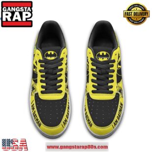 I Am Batman Limited Edition Air Force 1 Running Sneakers Shoes