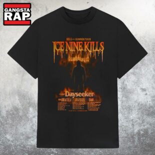 Ice Nine Kills Hell Of Asummer Tour 2025 T Shirt