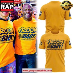Indiana Pacers VROOM BABY 2025 Eastern Conference Finals Limited Unisex T-Shirt