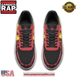 Insane Clown Posse Psychopathic Limited Edition Air Force 1 Running Sneakers Shoes