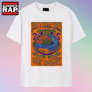Jerry's Middle Finger The Chapel San Francisco, CA May 30-31 2025 Concert T Shirt