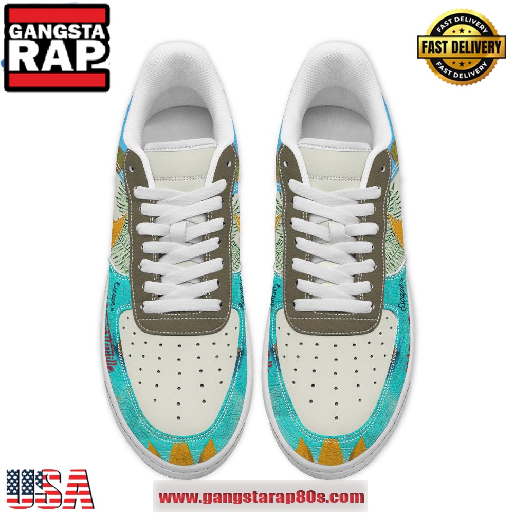 Jimmy Buffett Lost In Margaritaville Air Force 1 Running Sneakers Shoes Jimmy Buffett Lost In Margaritaville Air Force 1 Running Sneakers Shoes