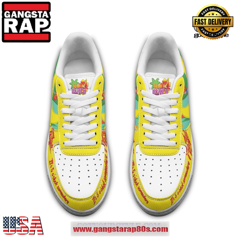 Jimmy Buffett Margaritaville Air Force 1 Running Sneakers Shoes Jimmy Buffett Margaritaville Air Force 1 Running Sneakers Shoes