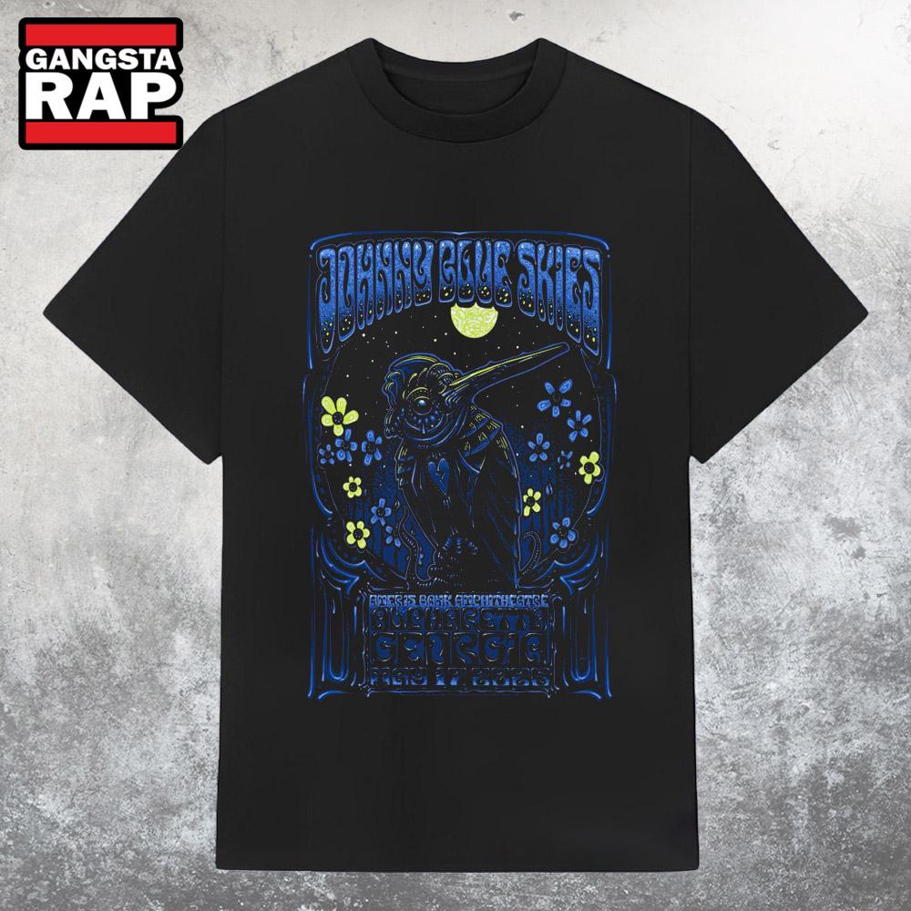 Johnny Blue Skies Ameris Bank Amphitheatre Alpharetta, GA May 17 2025 Tour T Shirt Johnny Blue Skies Ameris Bank Amphitheatre Alpharetta, GA May 17 2025 Tour T Shirt