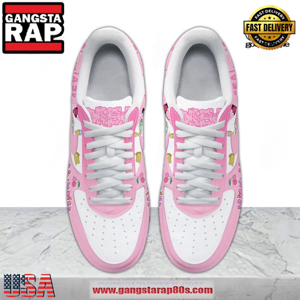 Justin Bieber Yummy Limited Edition Air Force 1 Running Sneakers Shoes Justin Bieber Yummy Limited Edition Air Force 1 Running Sneakers Shoes