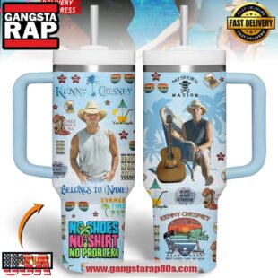 Kenny Chesney No Shoes Nation Stanley Tumbler Cup