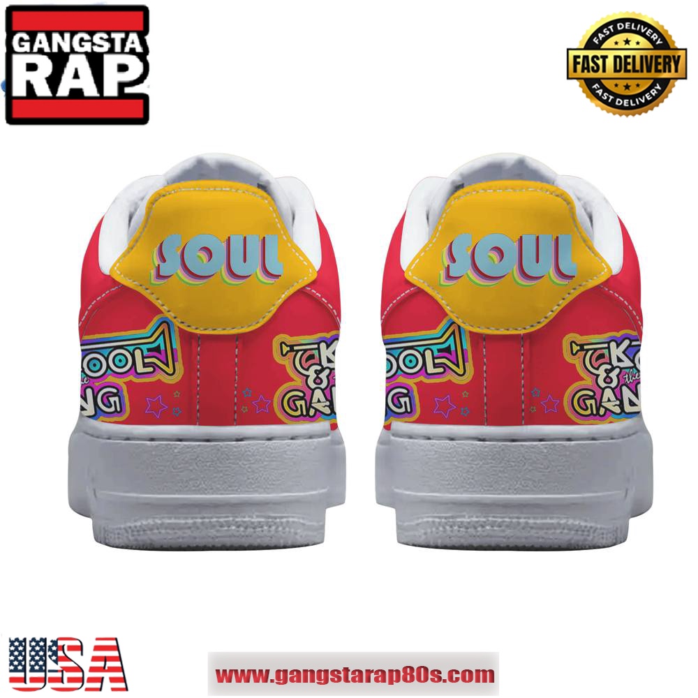 Kool & The Gang We Are The Party Limited Edition Air Force 1 Running Sneakers Shoes Kool & The Gang We Are The Party Limited Edition Air Force 1 Running Sneakers Shoes