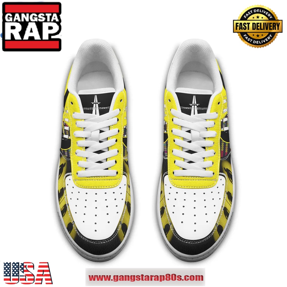 Kraftwerk Super Limited Edition Air Force 1 Running Sneakers Shoes Kraftwerk Super Limited Edition Air Force 1 Running Sneakers Shoes