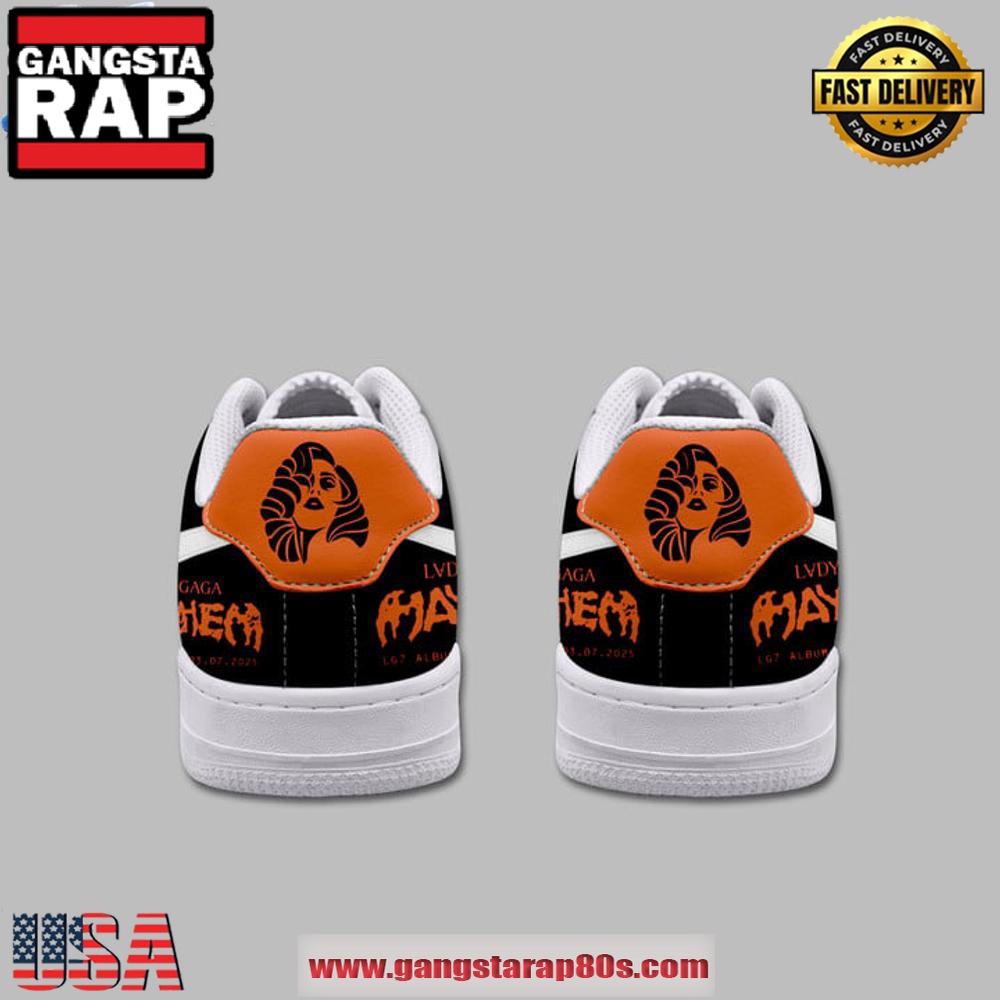 Lady Gaga MayHem Special Edition Air Force 1 Running Sneakers Shoes Lady Gaga MayHem Special Edition Air Force 1 Running Sneakers Shoes
