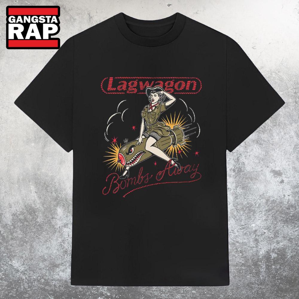 Lagwagon Bombs Away 2025 T Shirt Lagwagon Bombs Away 2025 T Shirt