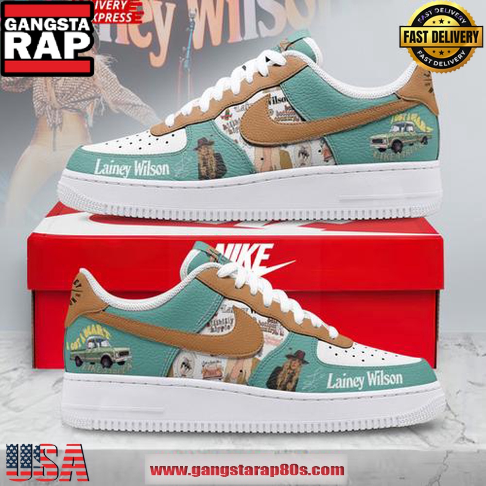 Lainey Wilson Limited Edition Air Force 1 Sneakers Shoes Lainey Wilson Limited Edition Air Force 1 Sneakers Shoes