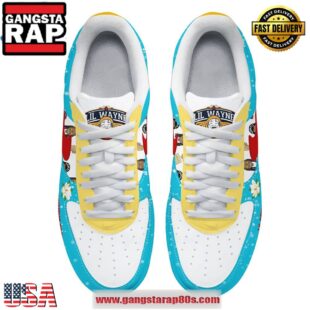 Lil Wayne Weezyana Fest 504 Limited Edition Air Force 1 Running Sneakers Shoes