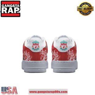Liverpool FC YNWA Limited Edition Air Force 1 Running Sneakers Shoes