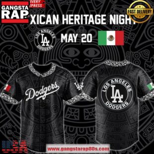 Los Angeles Dodgers 2025 Mexican Heritage Nigt Limited Edition Baseball Jersey