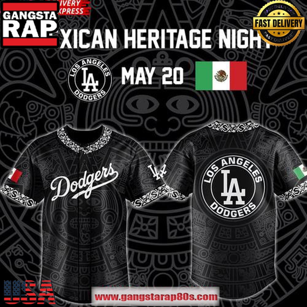 Los Angeles Dodgers 2025 Mexican Heritage Nigt Limited Edition Baseball Jersey Shirt Los Angeles Dodgers 2025 Mexican Heritage Nigt Limited Edition Baseball Jersey Shirt