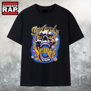 Los Angeles Sparks Skull T Shirt