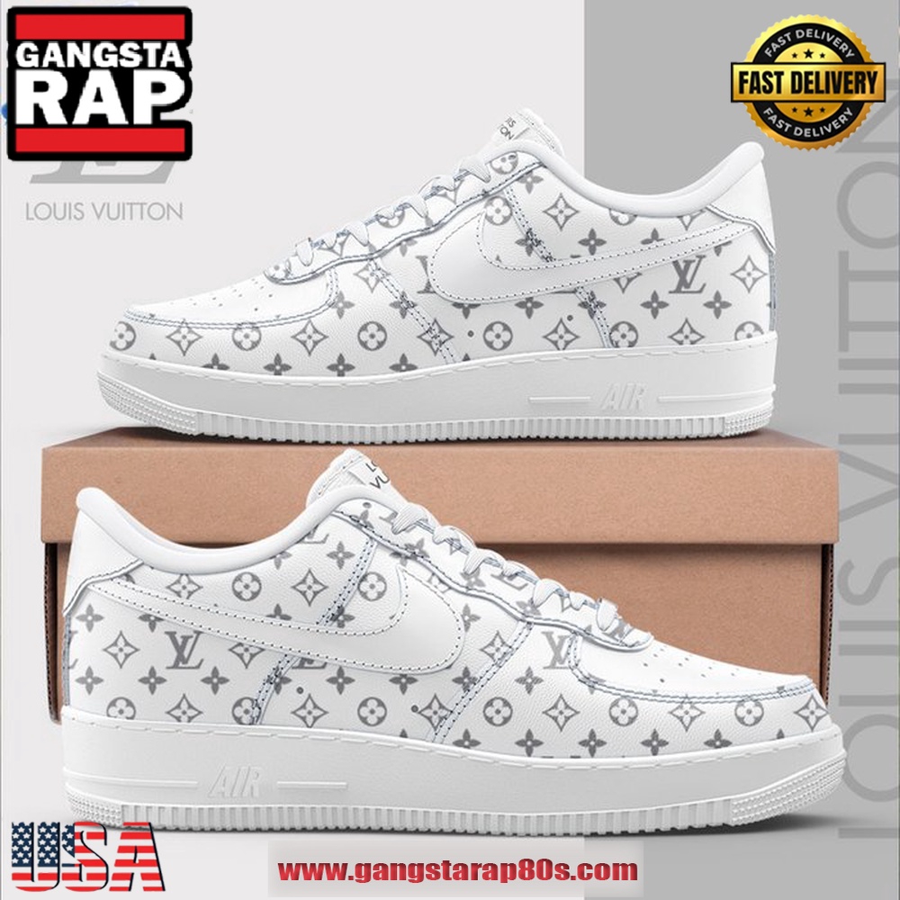 Louis Vuitton x 2024 Special Edition Air Force 1 Running Sneakers Shoes Louis Vuitton x 2024 Special Edition Air Force 1 Running Sneakers Shoes