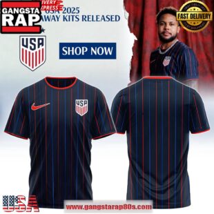 Men’s Nike USMNT 2025 Heartbeat Away Stadium Special Unisex T-Shirt