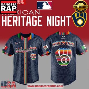 Milwaukee Brewers 2025 Mexican Heritage Night Special Baseball Jersey