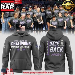 Minnesota Frost PWHL Walter Cup Champions 2025 All Over Print Hoodie