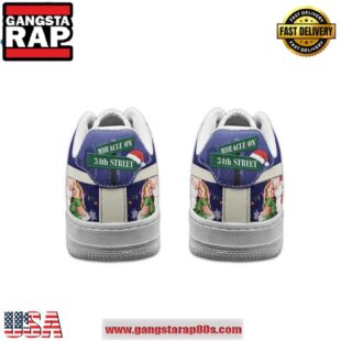 Miracle On 34th Street Limited Edition Air Force 1 Running Sneakers Shoes