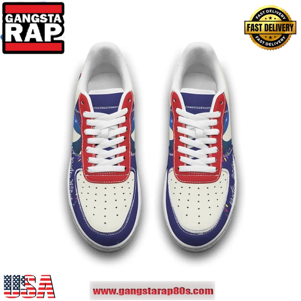 Miracle On 34th Street Limited Edition Air Force 1 Running Sneakers Shoes Miracle On 34th Street Limited Edition Air Force 1 Running Sneakers Shoes