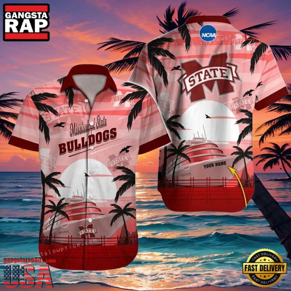 Mississippi State Bulldogs NCAA Hawaiian Shirt Personalized Hawaiian Shirt Cheap Mississippi State Bulldogs NCAA Hawaiian Shirt Personalized Hawaiian Shirt Cheap