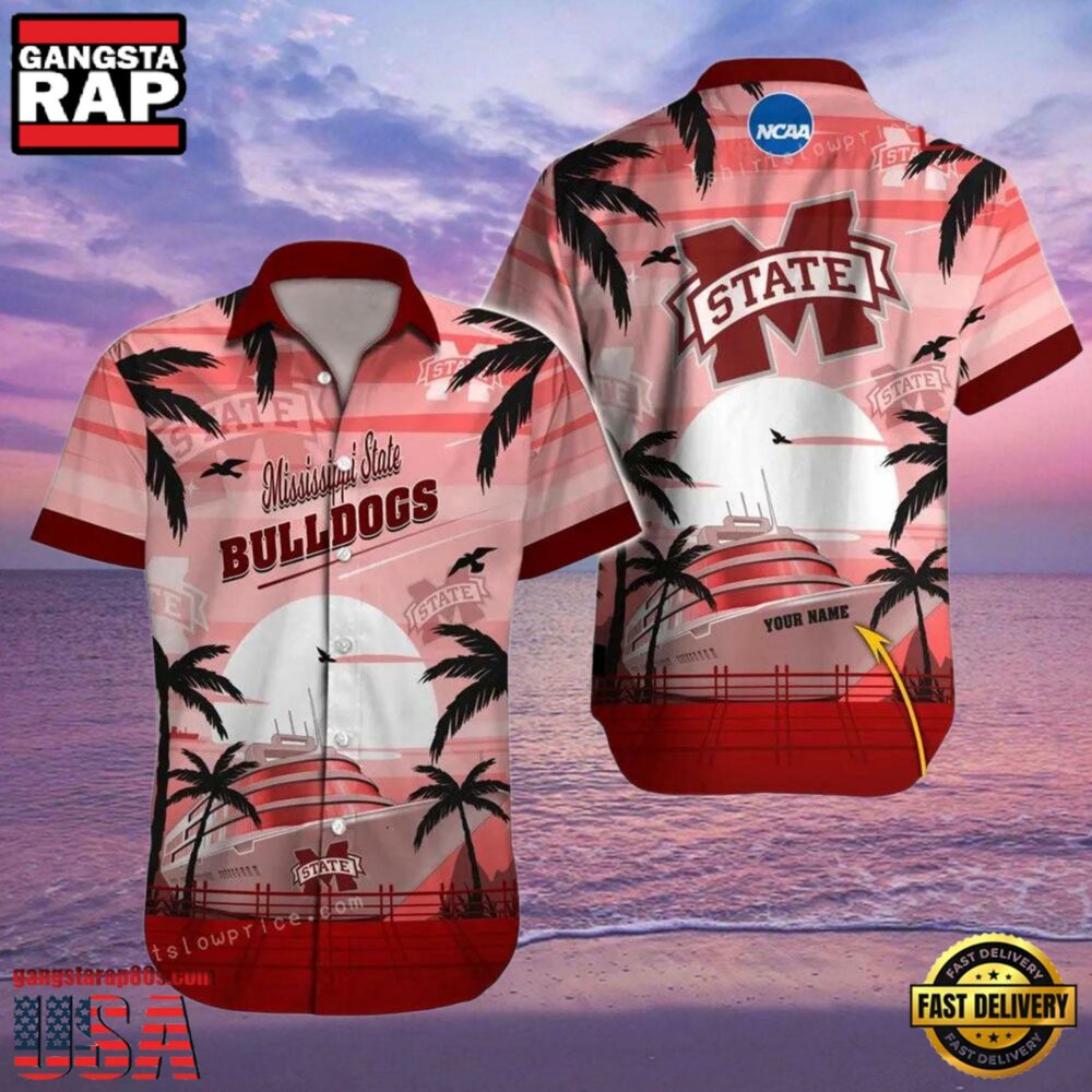 Mississippi State Bulldogs NCAA Hawaiian Shirt Personalized Hawaiian Shirt Cheap Mississippi State Bulldogs NCAA Hawaiian Shirt Personalized Hawaiian Shirt Cheap
