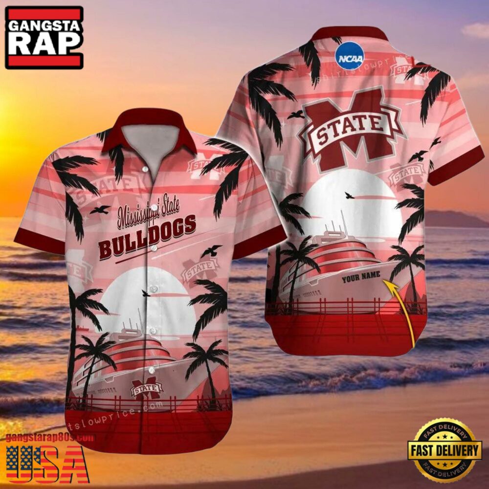 Mississippi State Bulldogs NCAA Hawaiian Shirt Personalized Hawaiian Shirt Cheap Mississippi State Bulldogs NCAA Hawaiian Shirt Personalized Hawaiian Shirt Cheap