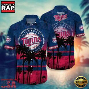 MLB Minnesota Twins Tropical Summer Hawaiian Shirts