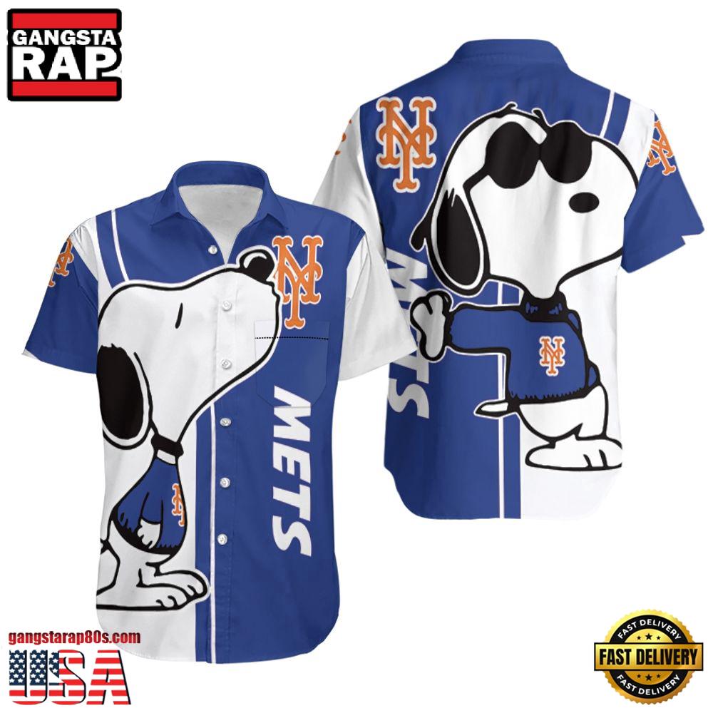 MLB New York Mets Snoopy Lover Hawaiian Shirt For Men Women MLB New York Mets Snoopy Lover Hawaiian Shirt For Men Women