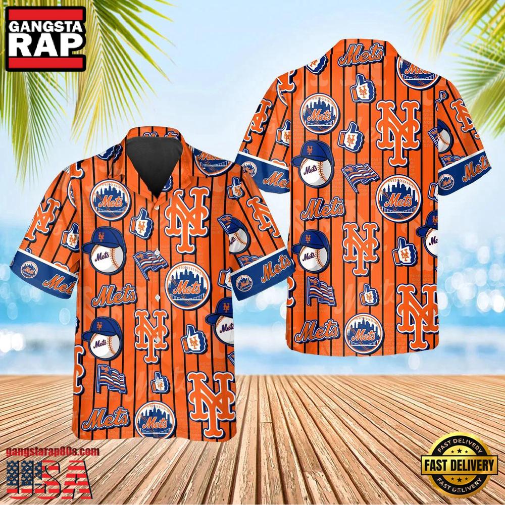 MLB New York Mets Summer Waves Hawaiian Shirt For Men Women MLB New York Mets Summer Waves Hawaiian Shirt For Men Women