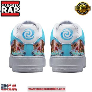 Moana 2 I Don't Do Sing Alone Limited Edition Air Force 1 Running Sneakers Shoes