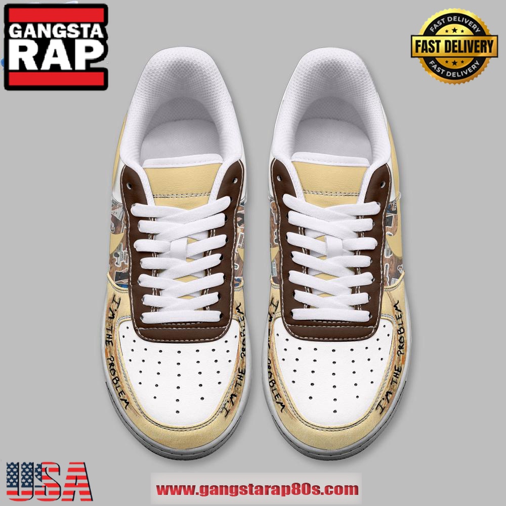 Morgan Wallen I'm The Problem Tour 2025 Air Force 1 Sneakers Running Sneakers Shoes Morgan Wallen I'm The Problem Tour 2025 Air Force 1 Sneakers Running Sneakers Shoes