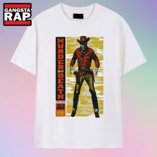 Murder By Death Saint Andrew's Hall Detroit, MI June 20 2025 Tour T Shirt