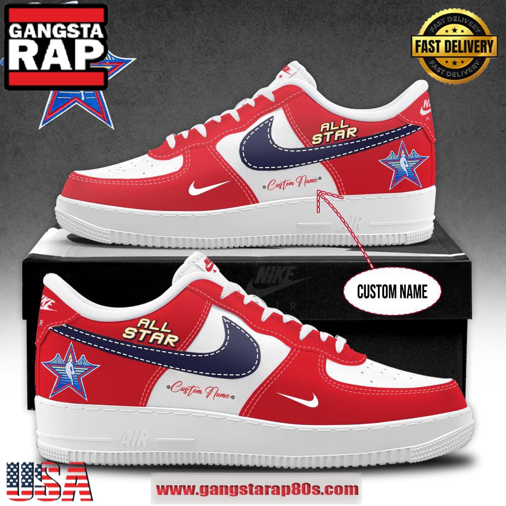 NBA 2025 All Stars Limited Edition Air Force 1 Running Sneakers Shoes NBA 2025 All Stars Limited Edition Air Force 1 Running Sneakers Shoes