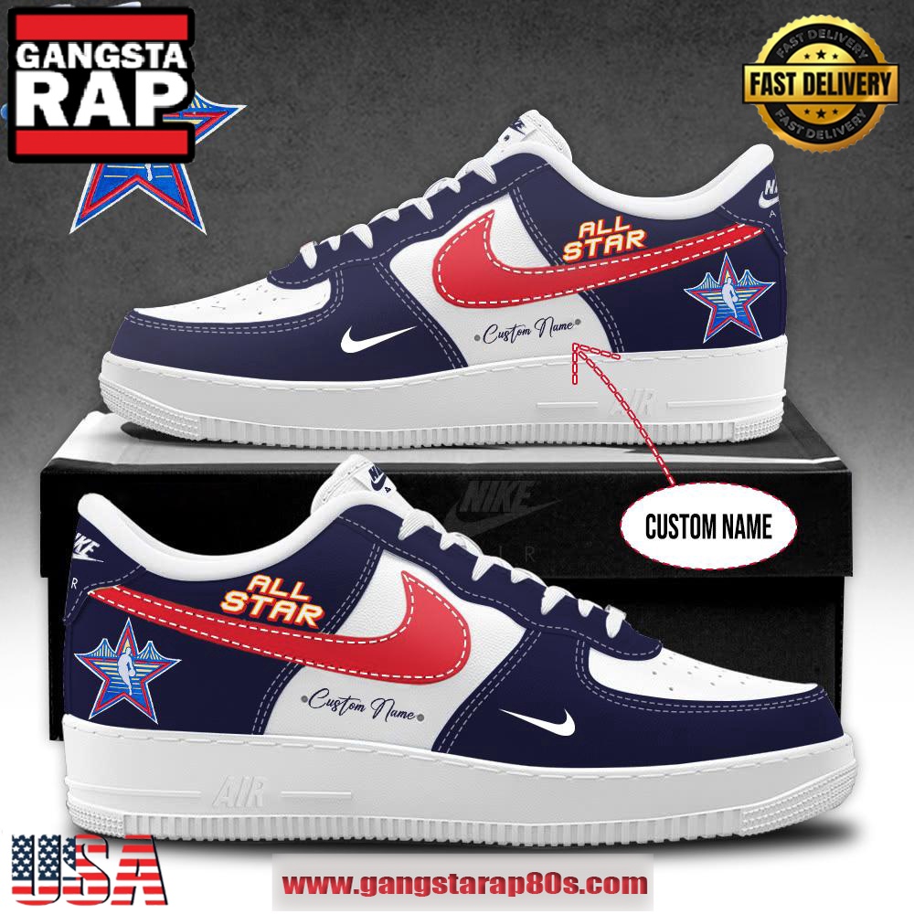 NBA 2025 All Stars Limited Edition Air Force 1 Running Sneakers Shoes NBA 2025 All Stars Limited Edition Air Force 1 Running Sneakers Shoes