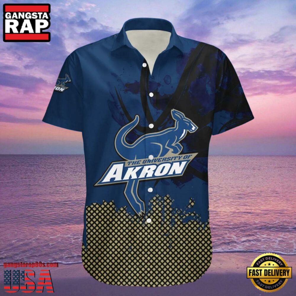 NCAA Akron Zips Hawaiian Shirt For Men Women NCAA Akron Zips Hawaiian Shirt For Men Women