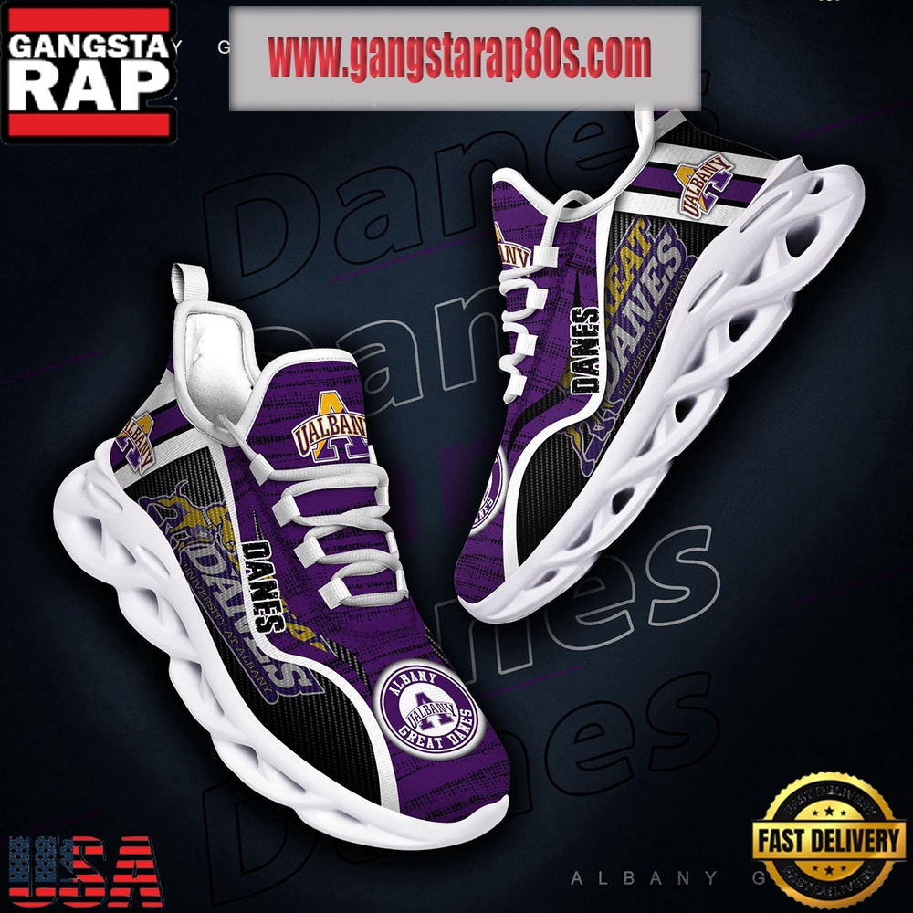 NCAA Albany Great Danes New Design Max Soul Shoes Running Sneakers NCAA Albany Great Danes New Design Max Soul Shoes Running Sneakers