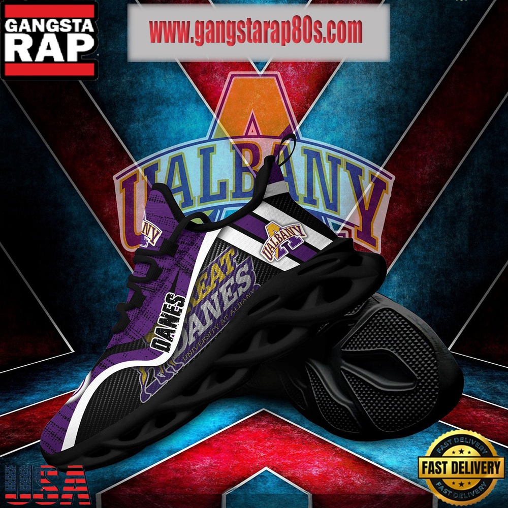 NCAA Albany Great Danes New Design Max Soul Shoes Running Sneakers NCAA Albany Great Danes New Design Max Soul Shoes Running Sneakers