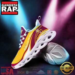 NCAA Arizona State Sun Devils Football Clunky Unique Design Max Soul Shoes Running Sneakers
