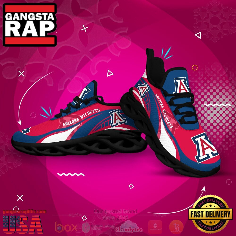 NCAA Arizona Wildcats Football Clunky Unique Design Max Soul Shoes Running Sneakers NCAA Arizona Wildcats Football Clunky Unique Design Max Soul Shoes Running Sneakers