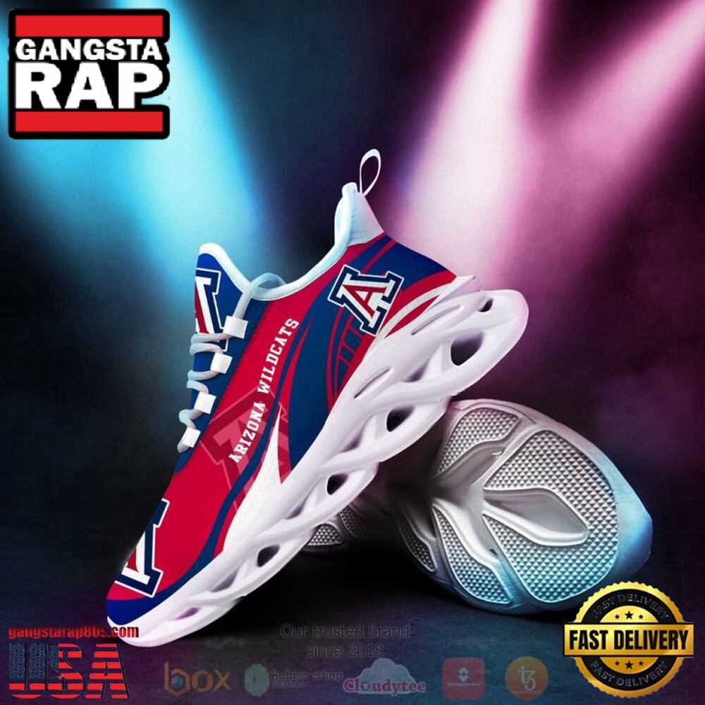 NCAA Arizona Wildcats Football Clunky Unique Design Max Soul Shoes Running Sneakers NCAA Arizona Wildcats Football Clunky Unique Design Max Soul Shoes Running Sneakers