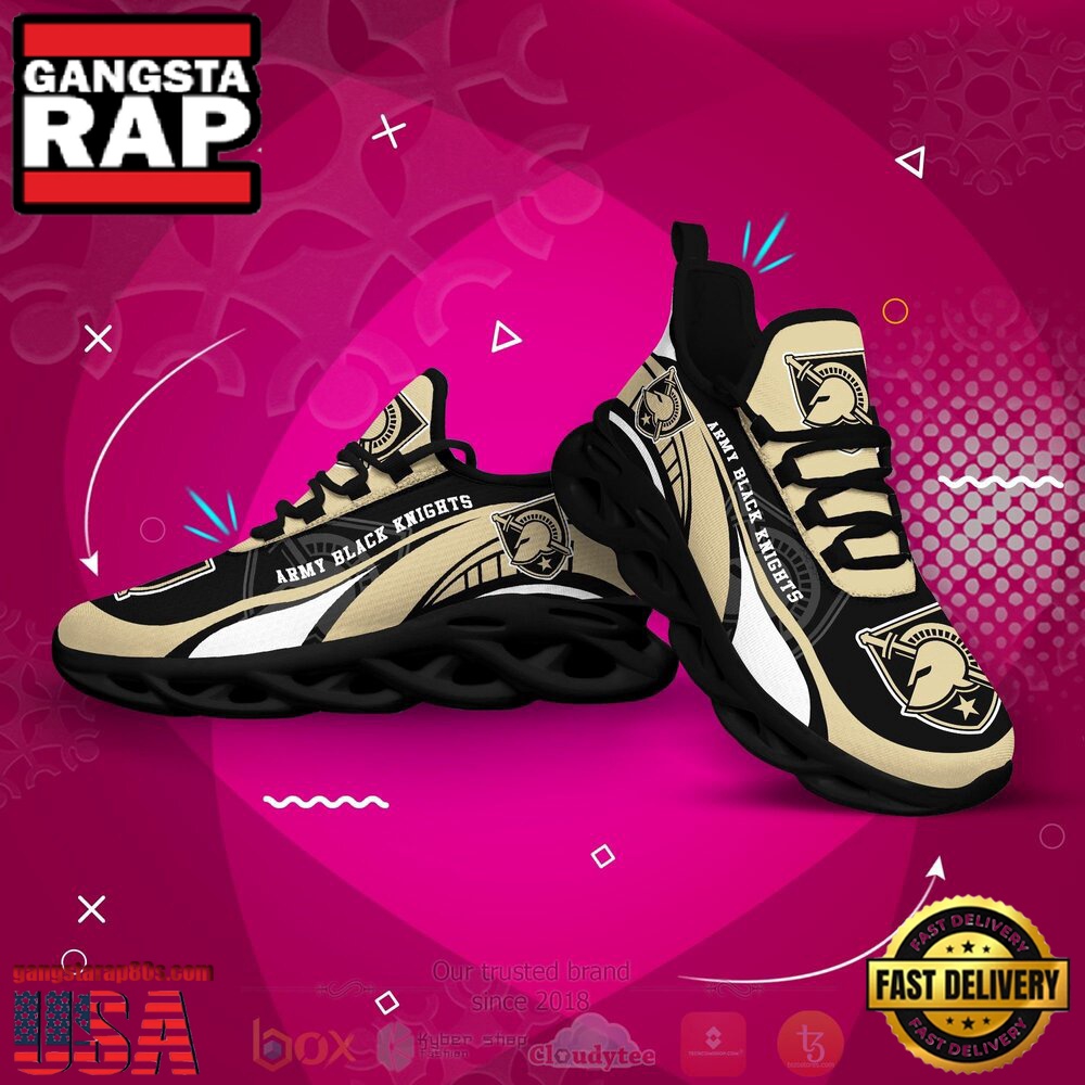 NCAA Army Black Knights Football Clunky Unique Design Max Soul Shoes Running Sneakers NCAA Army Black Knights Football Clunky Unique Design Max Soul Shoes Running Sneakers