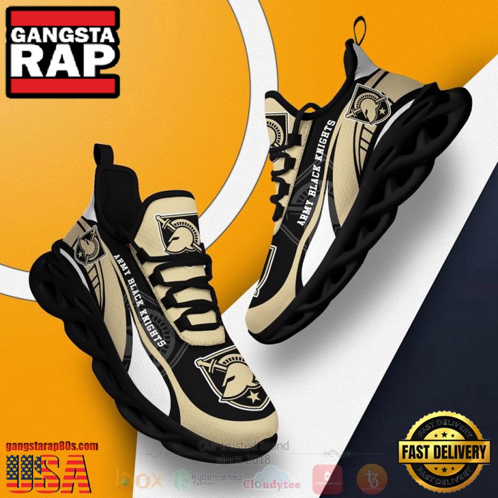 NCAA Army Black Knights Football Clunky Unique Design Max Soul Shoes Running Sneakers NCAA Army Black Knights Football Clunky Unique Design Max Soul Shoes Running Sneakers