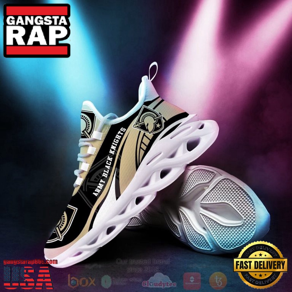 NCAA Army Black Knights Football Clunky Unique Design Max Soul Shoes Running Sneakers NCAA Army Black Knights Football Clunky Unique Design Max Soul Shoes Running Sneakers