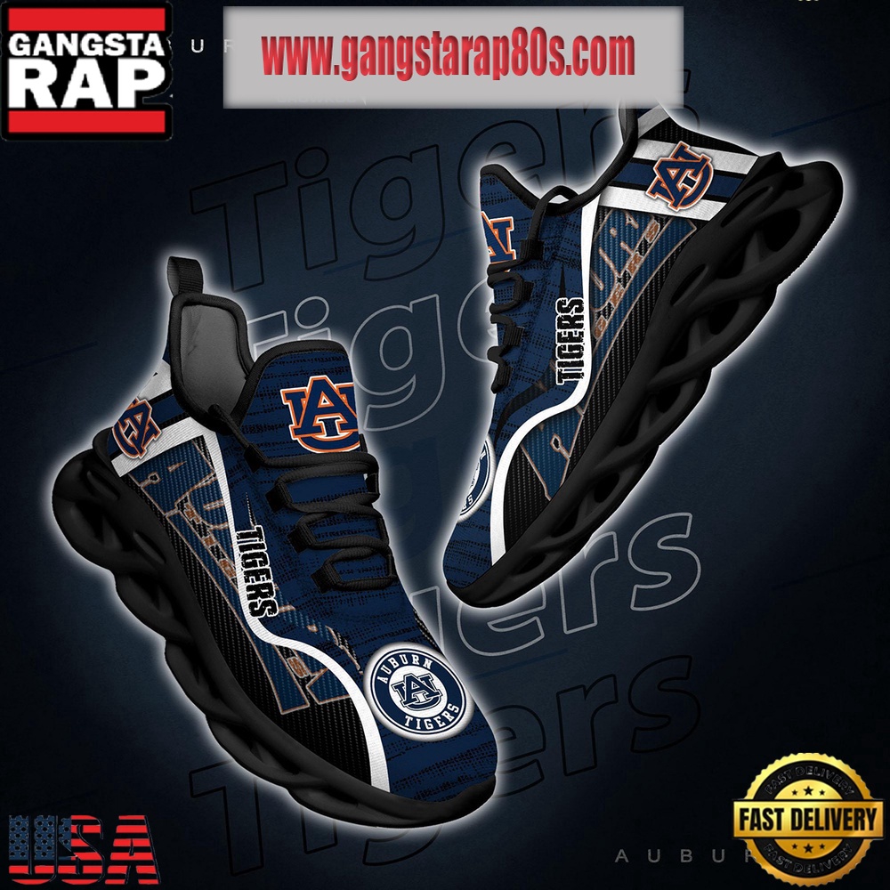 NCAA Auburn Tigers New Design Max Soul Shoes Running Sneakers NCAA Auburn Tigers New Design Max Soul Shoes Running Sneakers